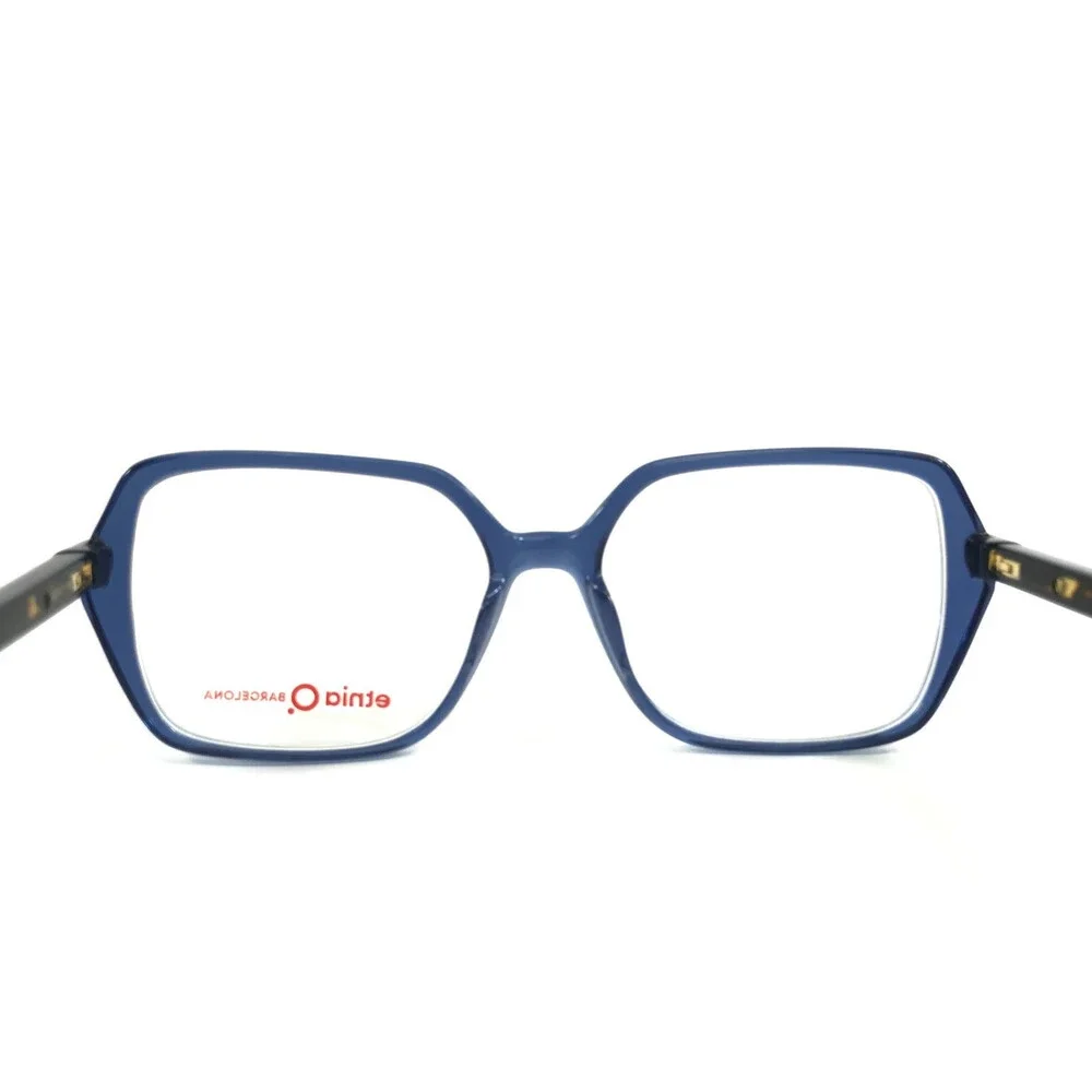 Etnia Barcelona Eyeglasses Frame SIMA BL Blue Tortoise Square Full Rim 52-15-138